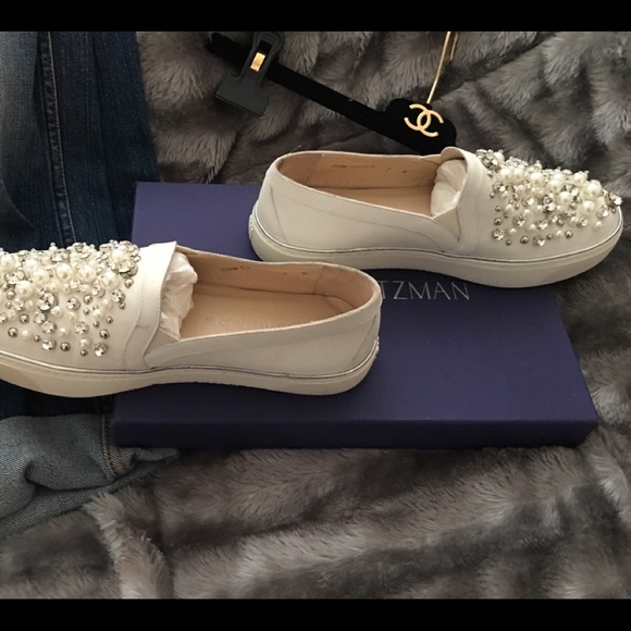 Stuart Weitzman pearl shoes - Picture 3 of 8